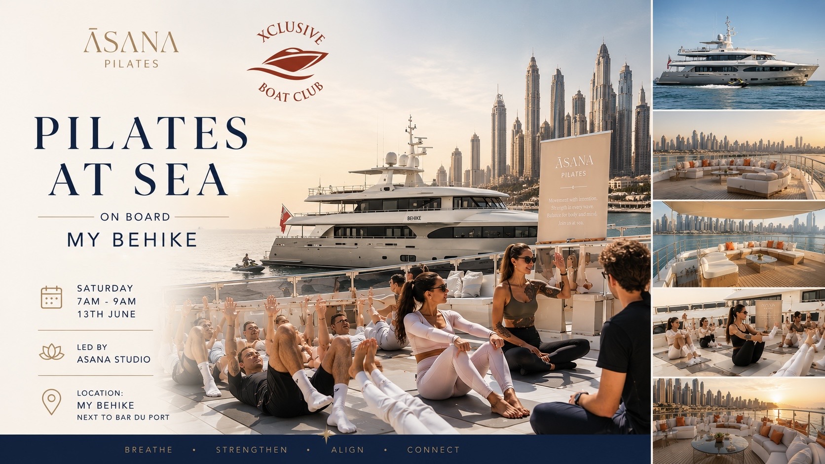 🤸 Pilates at Sea